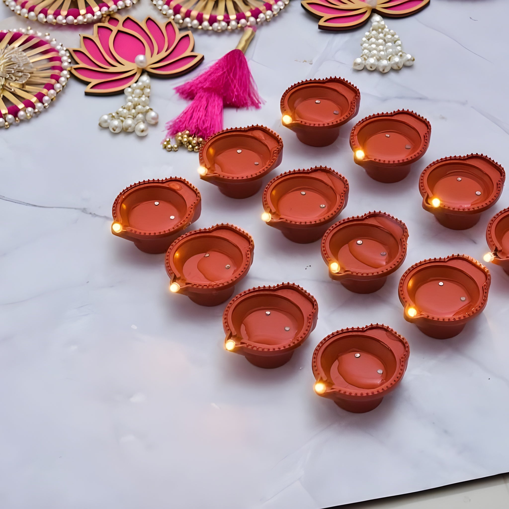 LED Water Sensor Diyas 😍